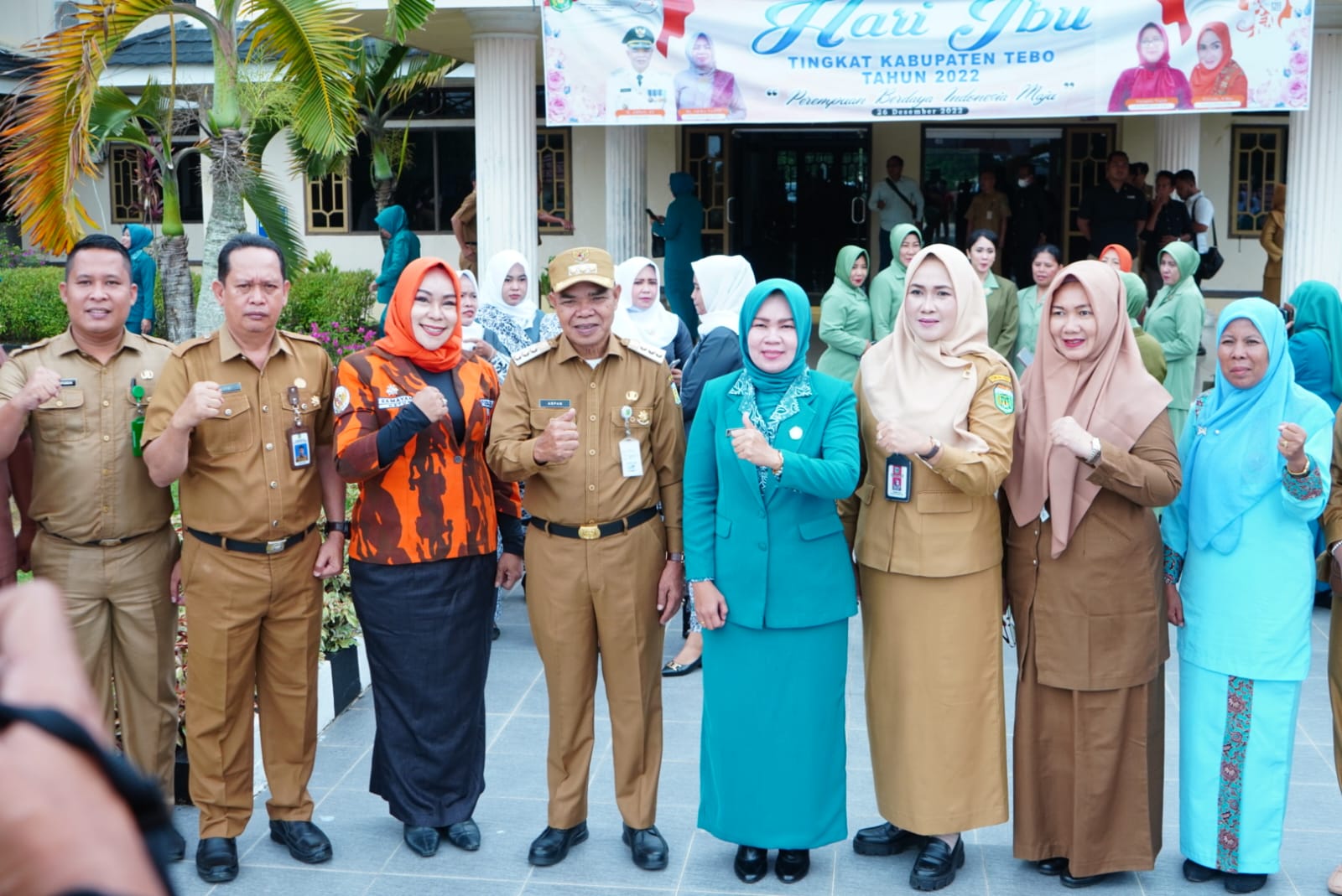 Upacara Peringatan Hari Ibu (PHI) ke-94 Tingkat Kabupaten Tebo  Tahun 2022