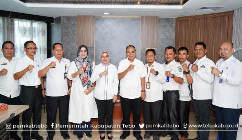 DINAS SOSIAL P2PA KAB TEBO BERSAMA PJ BUPATI MELAKSANAKAN KUNJUNGAN KE KEMENTERIAN SOSIAL RI